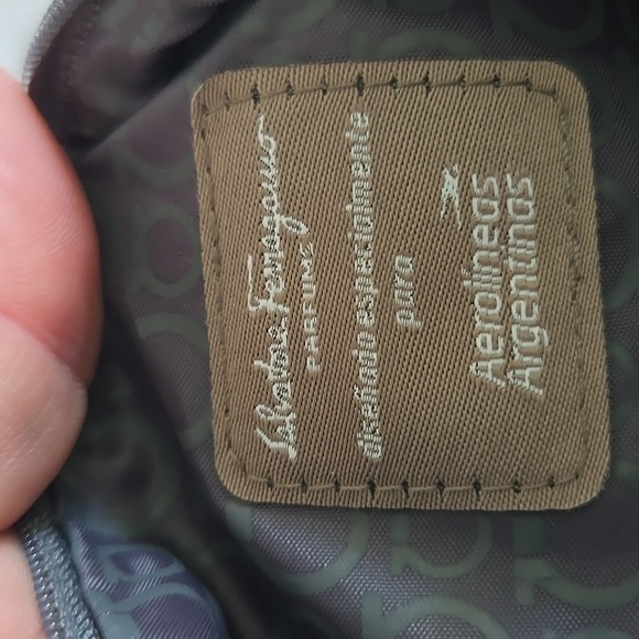 Salvatora Ferragamo Parfume Cosmetic Bag With Lancome Makeup Bundle - Picture 14 of 14